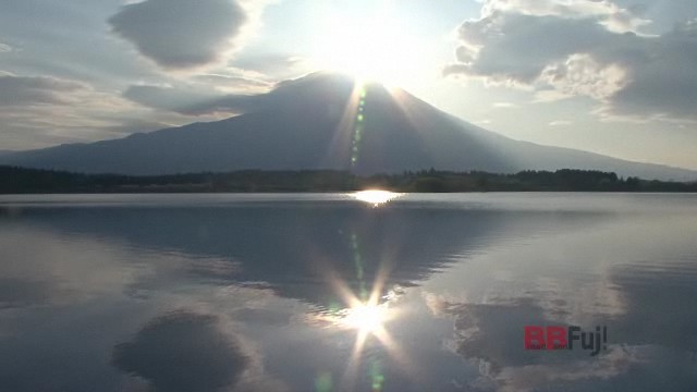 ダイヤモンド富士(2008年4月) ダイヤモンド富士(2008年4月)