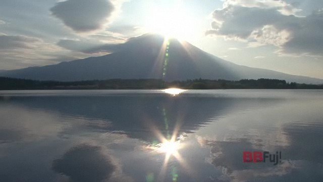 Diamond Fuji of the Lake Tanuki